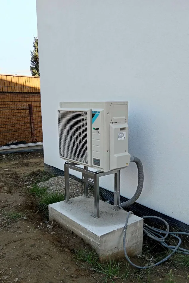 Tepelné čerpadlo vzduch voda Daikin Altherma 3 8kW s chladením rodinný dom Martin