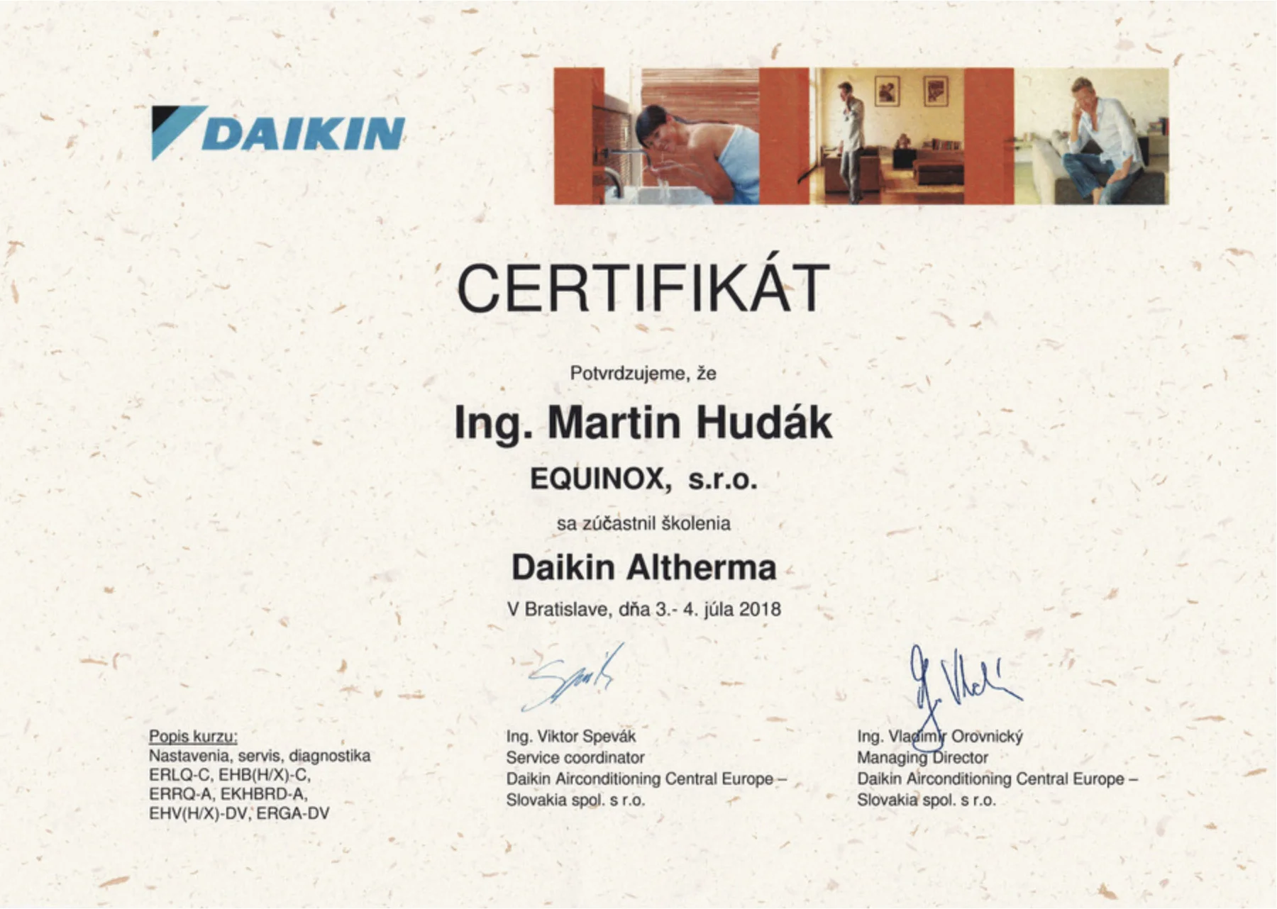Školenie Daikin