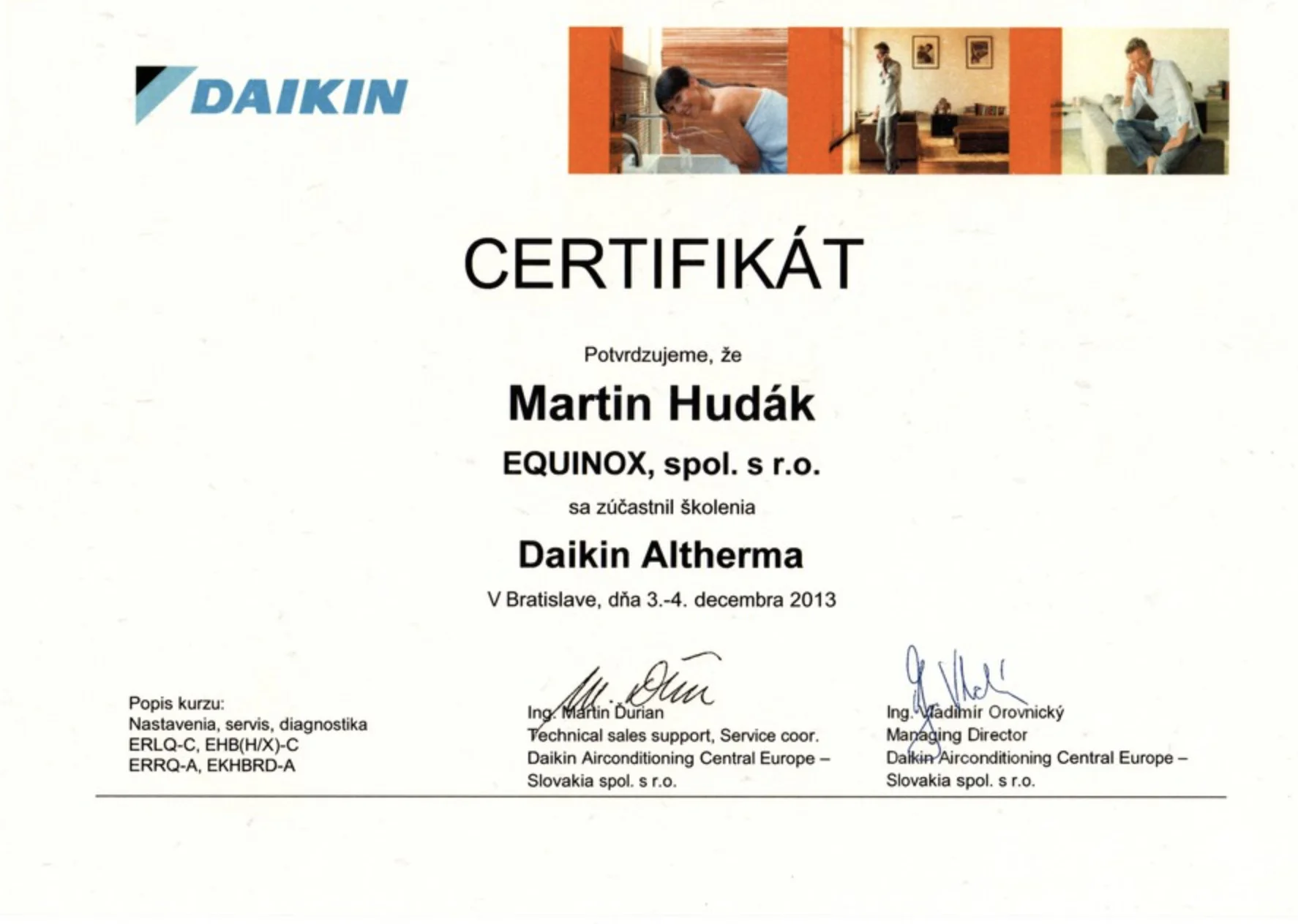 Školenie Daikin