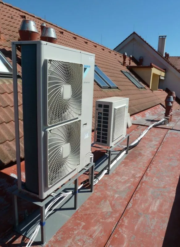 Tepelné čerpadlo vzduch voda Daikin Altherma LT 14kW chladenie konvektor tepelného čerpadla fan coil kanálový mezonet ZV1