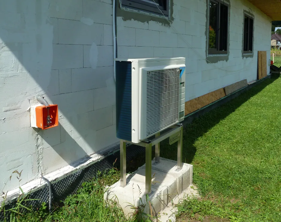 Tepelné čerpadlo Daikin Altherma 3 6kW s chladením fan coil rodinný dom Breznička