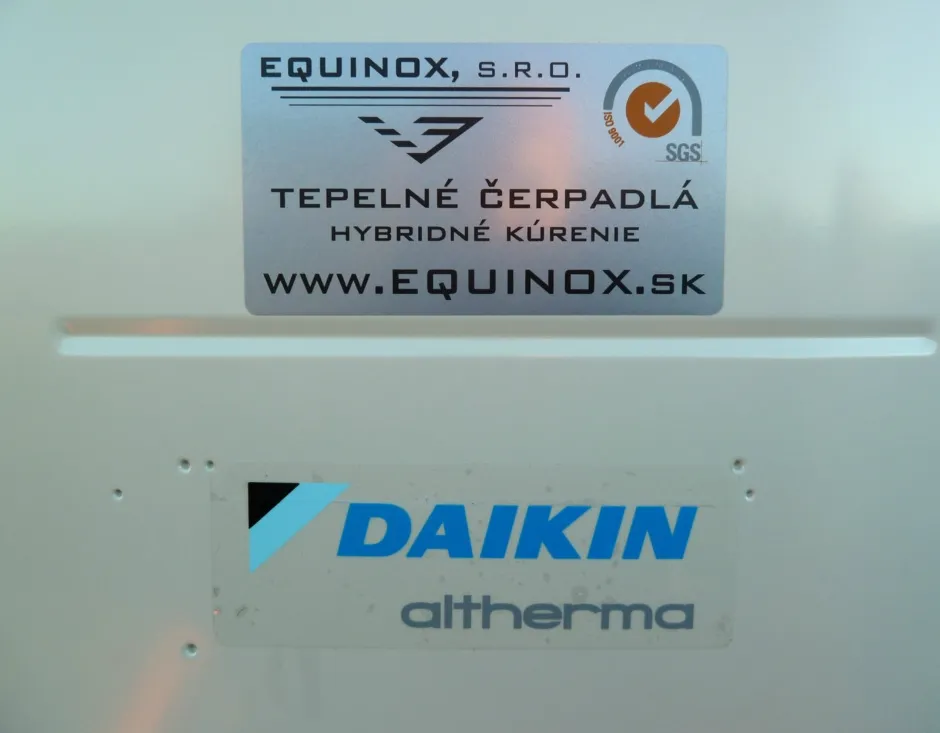 Tepelné čerpadlo vzduch voda Daikin Altherma LT 8kW s chladením rodinný dom Banská Bystrica