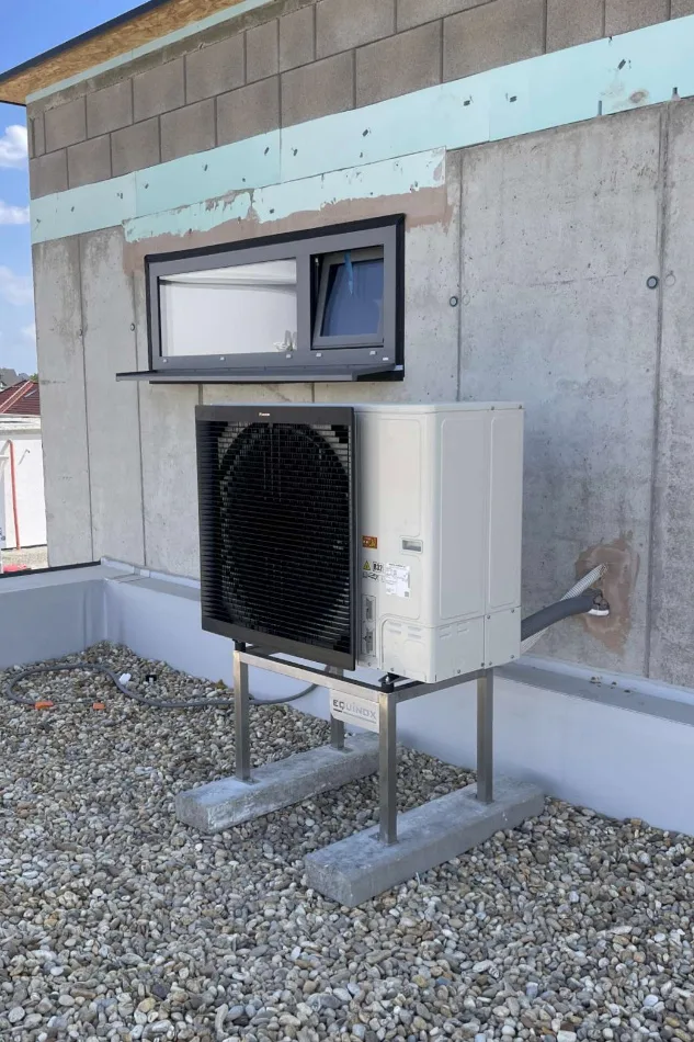 Tepelné čerpadlo vzduch voda Daikin Altherma 3 11kW s chladením rodinný dom Gattendorf