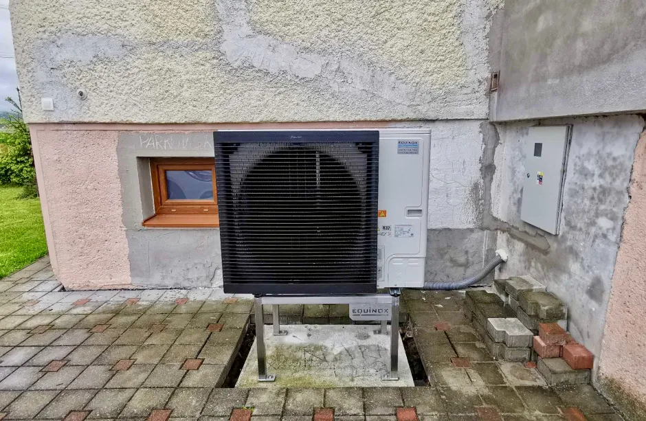 Tepelné čerpadlo vzduch voda Daikin Altherma 3 14kW rodinný dom Očová