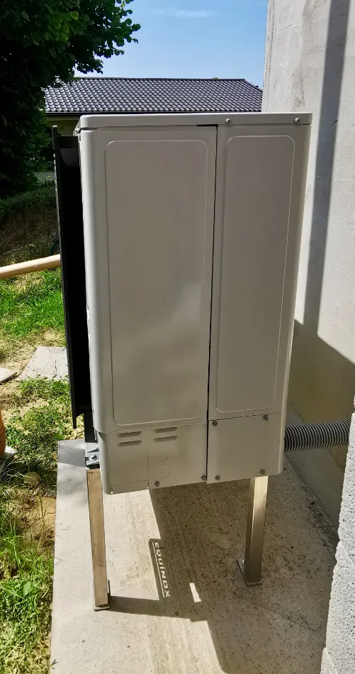 Tepelné čerpadlo vzduch voda Daikin Altherma 3 16kW rodinný dom Miškech Dedinka