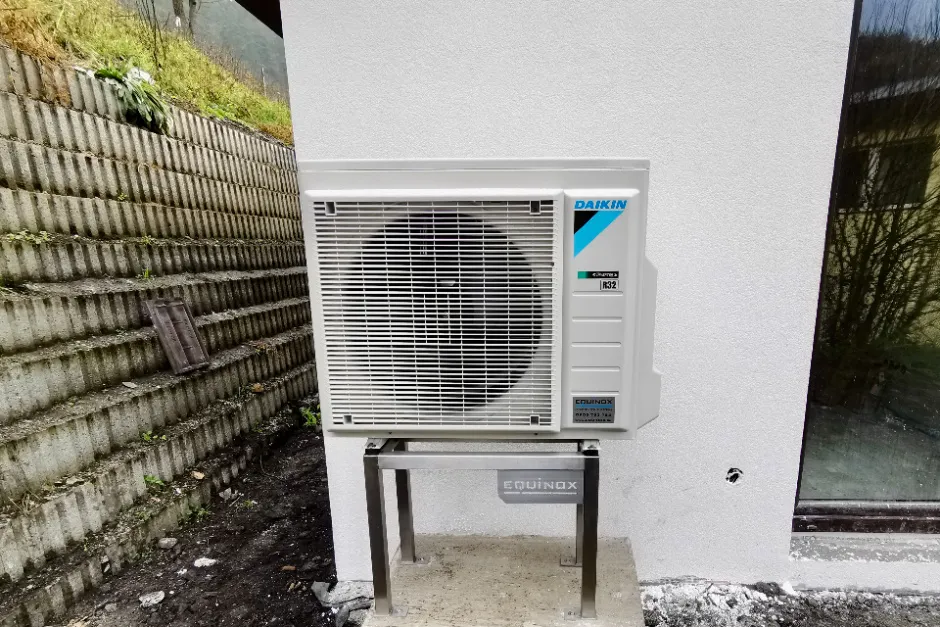 Tepelné čerpadlo vzduch voda Daikin Altherma 3 4kW rodinný dom Ľubietová