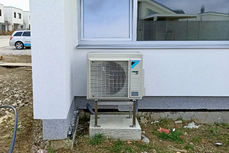 Tepelné čerpadlo vzduch voda Daikin Altherma 3 4kW s chladením rodinný dom Chorvátsky Grob