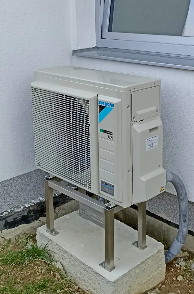 Tepelné čerpadlo vzduch voda Daikin Altherma 3 4kW s chladením rodinný dom Chorvátsky Grob