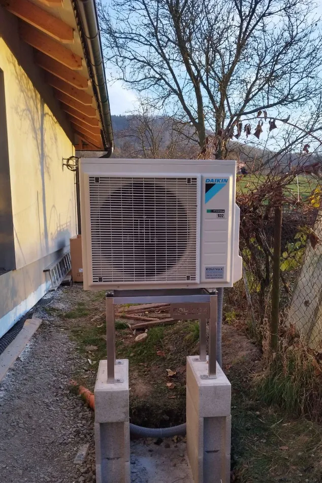 Tepelné čerpadlo vzduch voda Daikin Altherma 3 6kW rodinný dom Detva