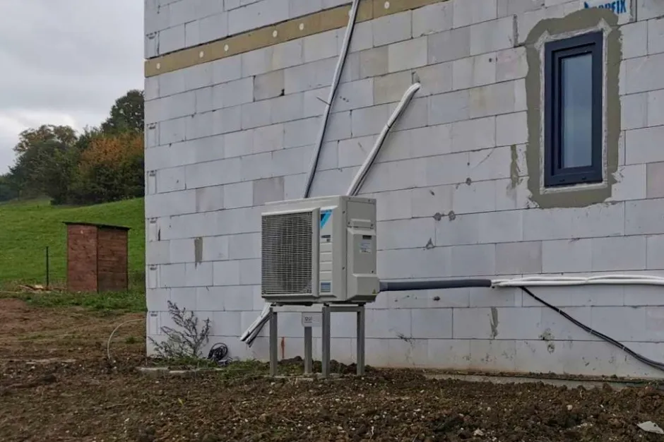 Tepelné čerpadlo vzduch voda Daikin Altherma 3 6kW rodinný dom Dežerice