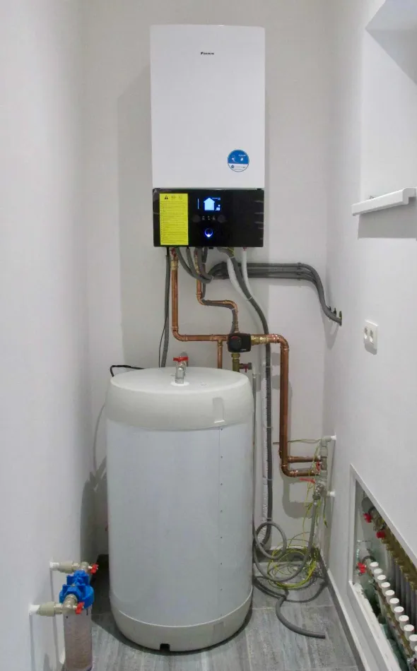 Tepelné čerpadlo vzduch voda Daikin Altherma 3 6kW rodinný dom Dlhoňa