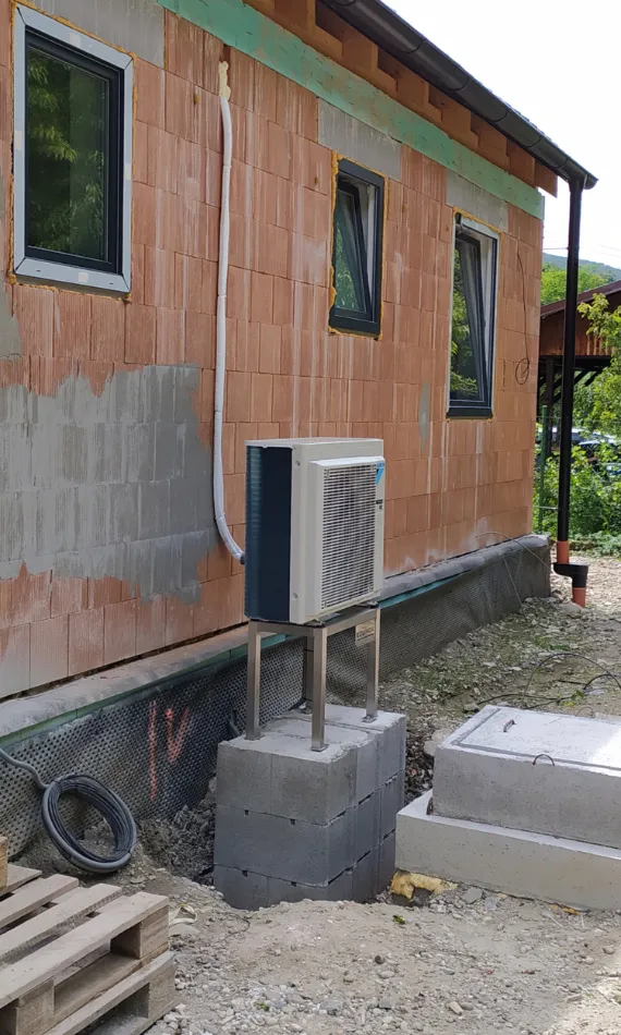 Tepelné čerpadlo vzduch voda Daikin Altherma 3 6kW rodinný dom Dolná Poruba