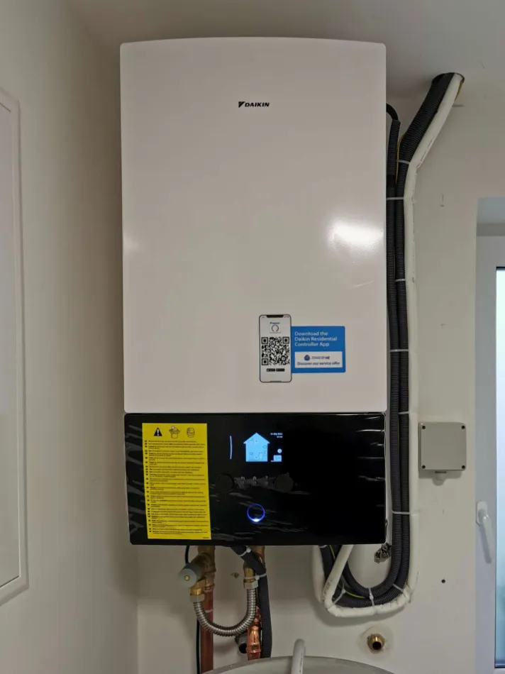 Tepelné čerpadlo vzduch voda Daikin Altherma 3 6kW rodinný dom Dolný Kalník