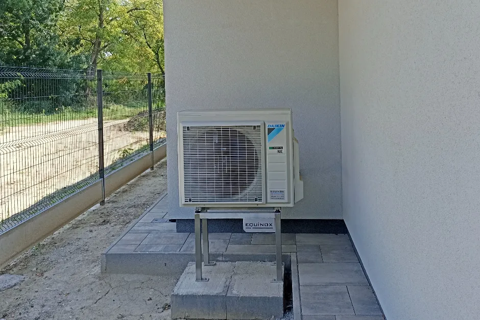 Tepelné čerpadlo vzduch voda Daikin Altherma 3 6kW rodinný dom Hrnčiarovce nad Parnou