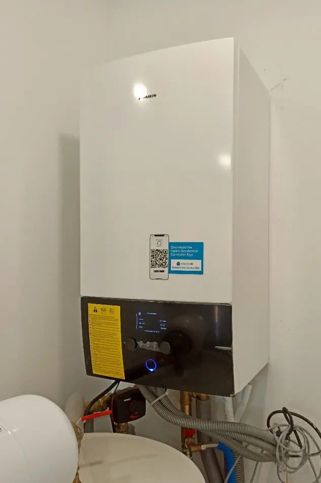 Tepelné čerpadlo vzduch voda Daikin Altherma 3 6kW rodinný dom Hrnčiarovce nad Parnou