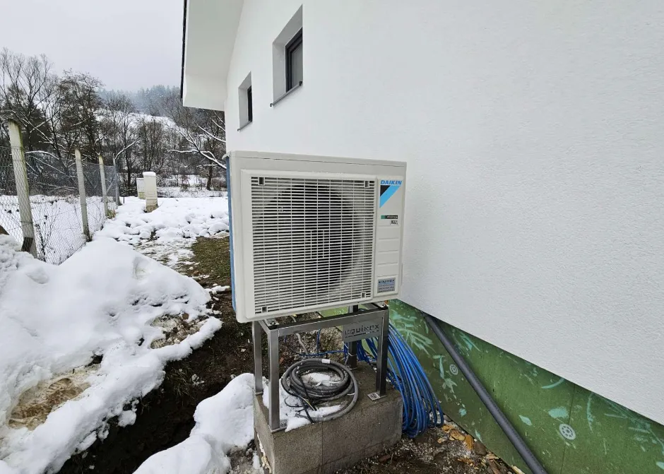 Tepelné čerpadlo vzduch voda Daikin Altherma 3 6kW rodinný dom Jasenica