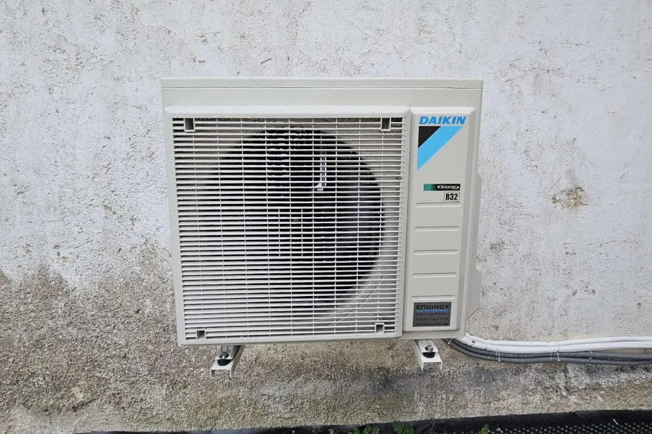 Tepelné čerpadlo vzduch voda Daikin Altherma 3 6kW rodinný dom Liptovská Lužná