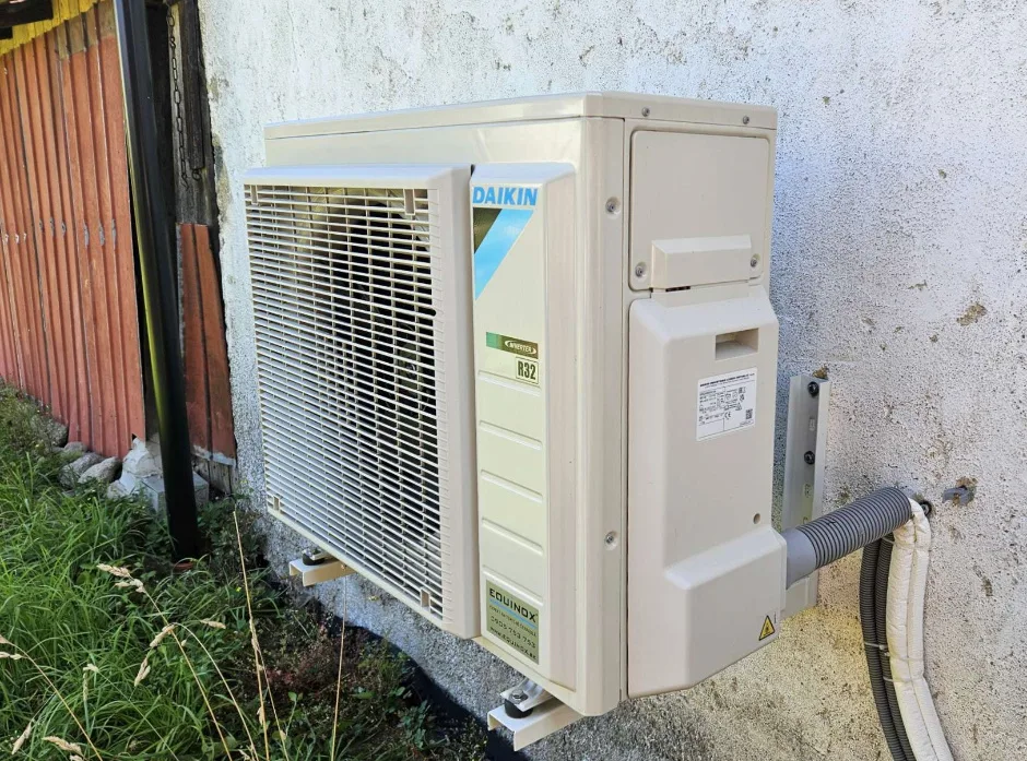 Tepelné čerpadlo vzduch voda Daikin Altherma 3 6kW rodinný dom Liptovská Lužná
