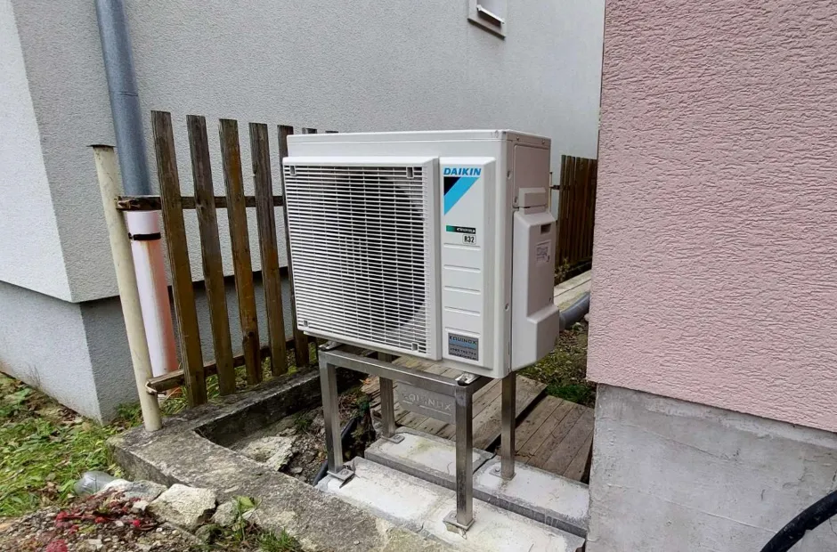 Tepelné čerpadlo vzduch voda Daikin Altherma 3 6kW rodinný dom Liptovská Lúžna