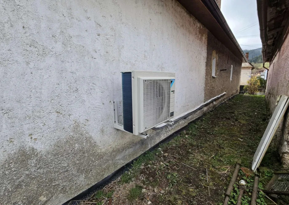 Tepelné čerpadlo vzduch voda Daikin Altherma 3 6kW rodinný dom Liptovská Lužná