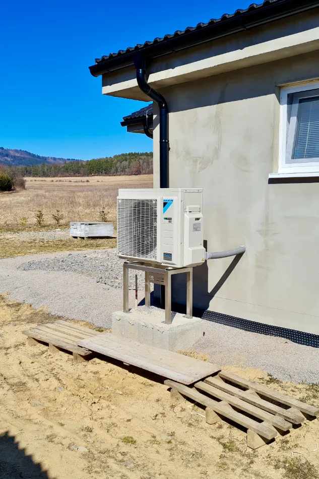 Tepelné čerpadlo vzduch voda Daikin Altherma 3 6kW rodinný dom Malinová
