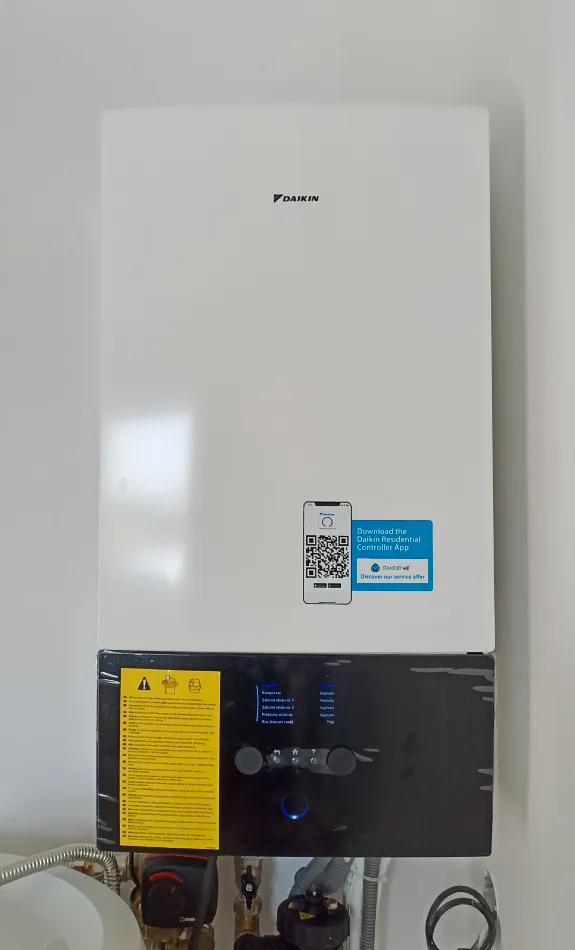 Tepelné čerpadlo vzduch voda Daikin Altherma 3 6kW rodinný dom Mostová