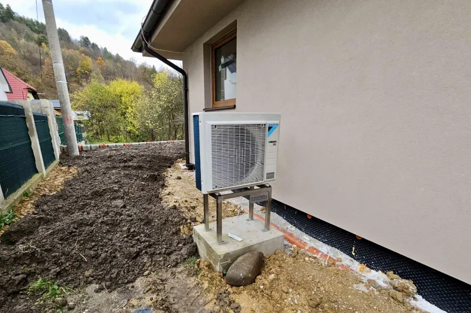 Tepelné čerpadlo vzduch voda Daikin Altherma 3 6kW rodinný dom Papradno