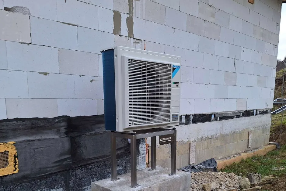 Tepelné čerpadlo vzduch voda Daikin Altherma 3 6kW rodinný dom Petrovice