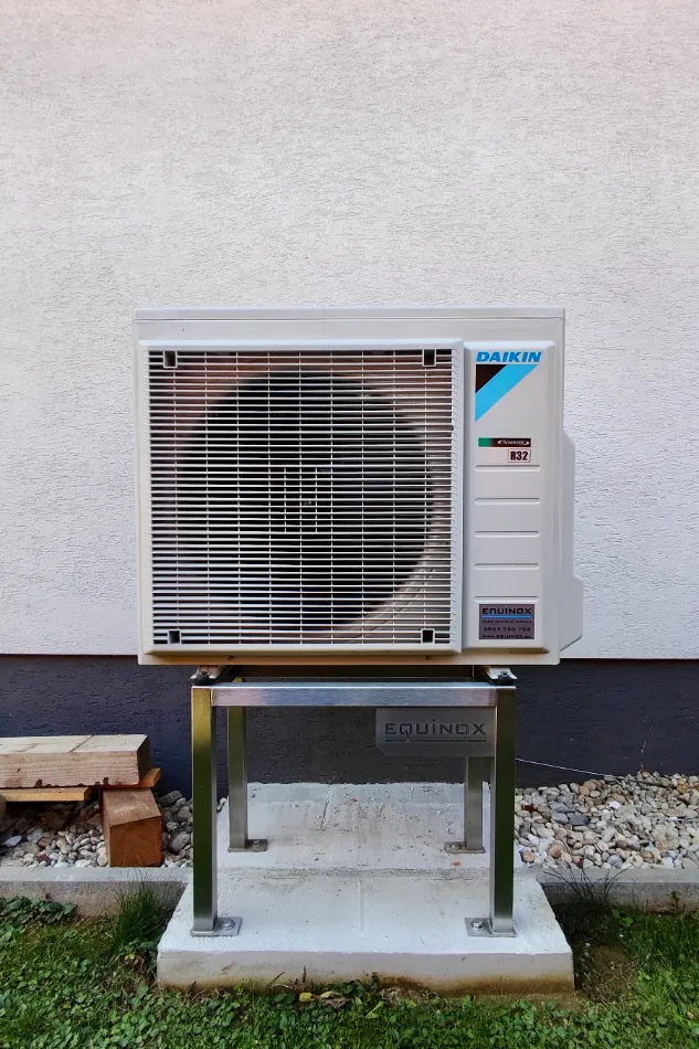 Tepelné čerpadlo vzduch voda Daikin Altherma 3 6kW rodinný dom Ponická Huta