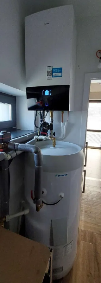 Tepelné čerpadlo vzduch voda Daikin Altherma 3 6kW rodinný dom Rumanová