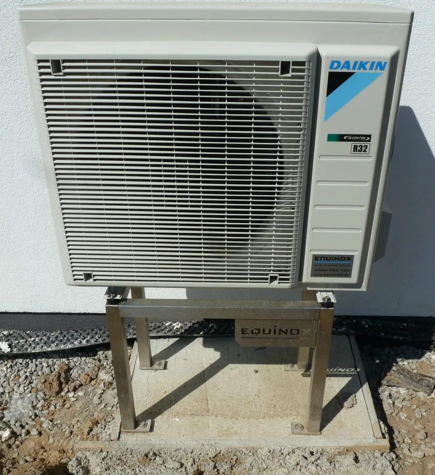 Tepelné čerpadlo vzduch voda Daikin Altherma 3 6kW rodinný dom Sebedín - Bečov