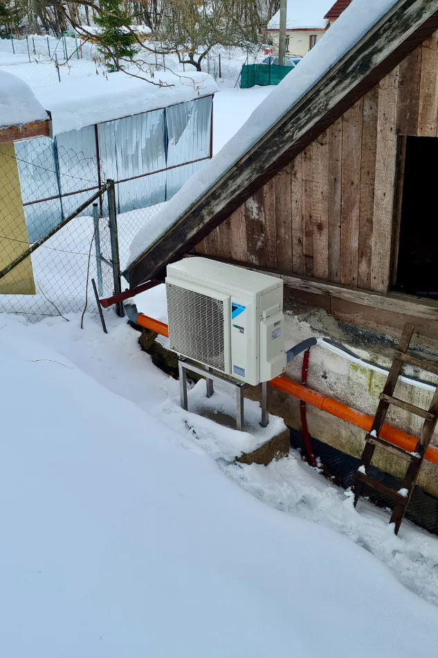 Tepelné čerpadlo vzduch voda Daikin Altherma 3 6kW rodinný dom Šútovo