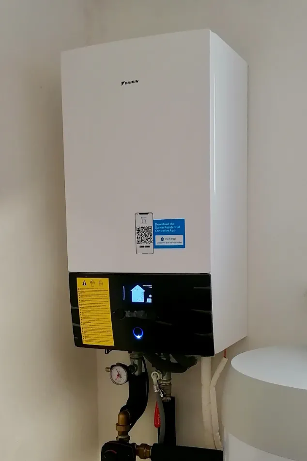 Tepelné čerpadlo vzduch voda Daikin Altherma 3 6kW rodinný dom Tekovská Breznica