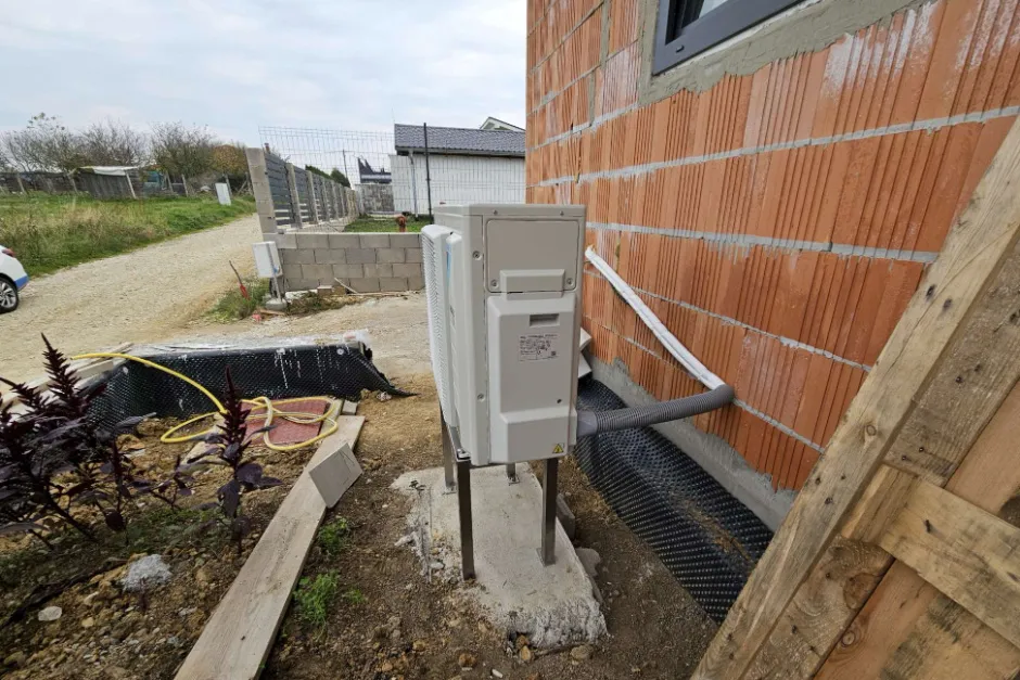 Tepelné čerpadlo vzduch voda Daikin Altherma 3 6kW rodinný dom Trenčianske Jastrabie