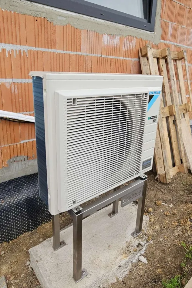 Tepelné čerpadlo vzduch voda Daikin Altherma 3 6kW rodinný dom Trenčianske Jastrabie