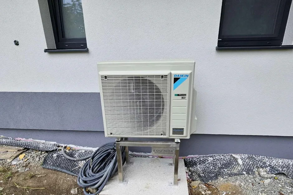 Tepelné čerpadlo vzduch voda Daikin Altherma 3 6kW rodinný dom Turie