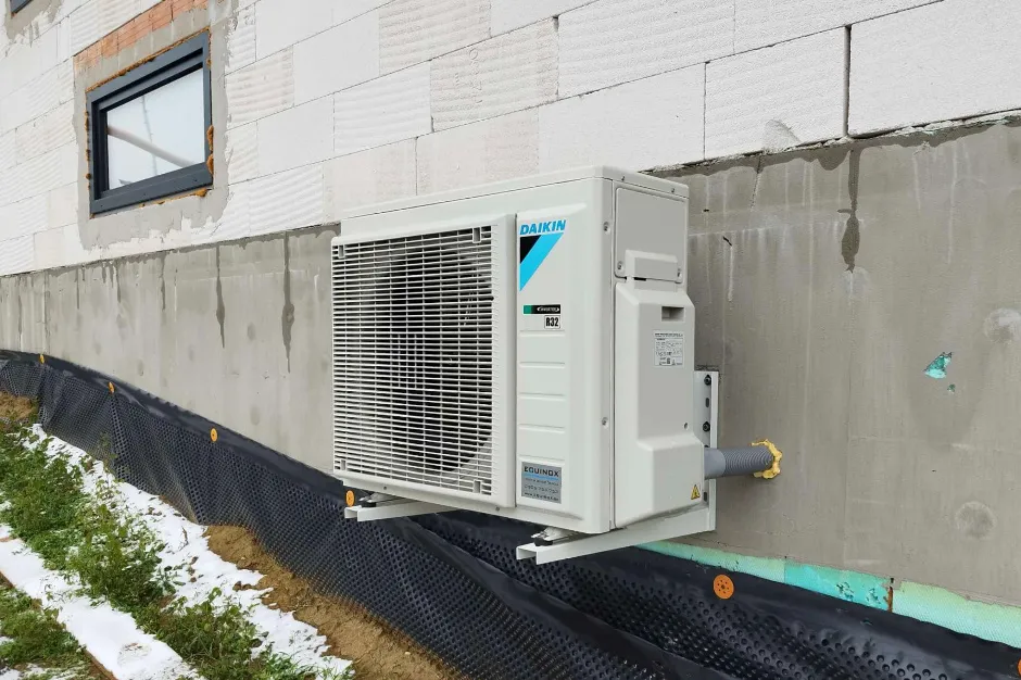 Tepelné čerpadlo vzduch voda Daikin Altherma 3 6kW rodinný dom Veľké Zálužie
