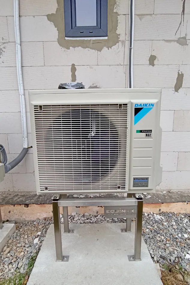 Tepelné čerpadlo vzduch voda Daikin Altherma 3 6kW rodinný dom Žirany