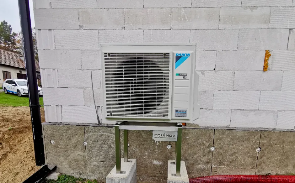 Tepelné čerpadlo vzduch voda Daikin Altherma 3 6kW s chladením RD Bzince pod Javorinou