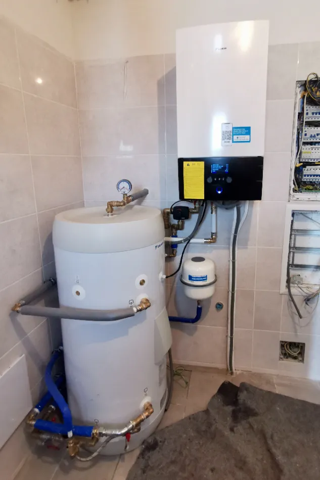 Tepelné čerpadlo vzduch voda Daikin Altherma 3 6kW s chladením RD Matejovce nad Hornádom