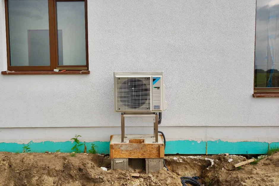 Tepelné čerpadlo vzduch voda Daikin Altherma 3 6kW s chladením rod. dom Borský Svätý Jur