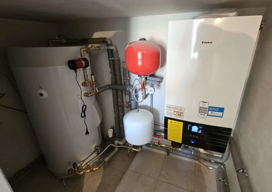 Tepelné čerpadlo vzduch voda Daikin Altherma 3 6kW s chladením rod. dom Kalná nad Hronom