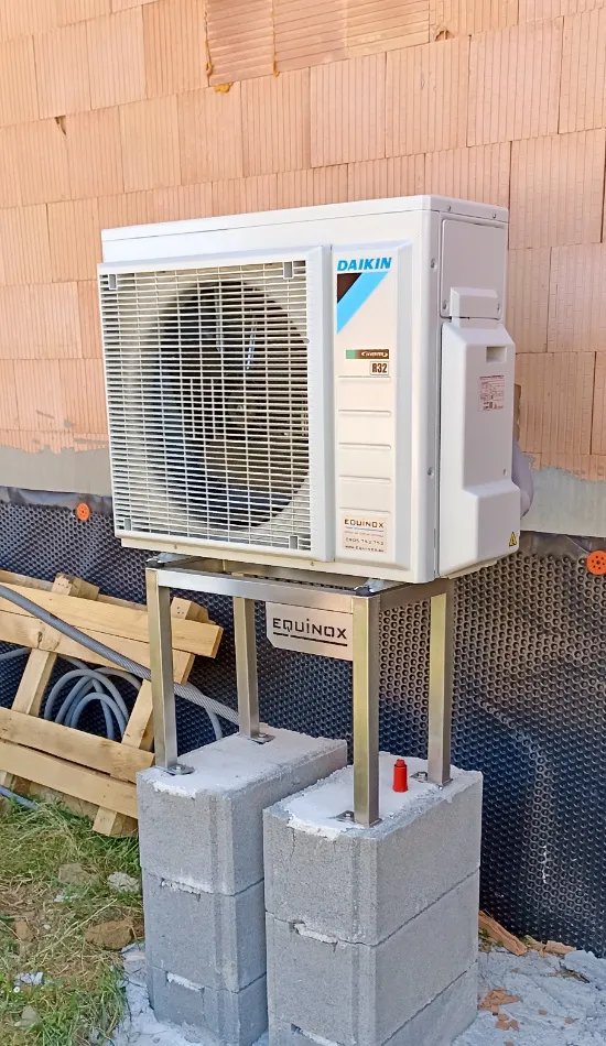 Tepelné čerpadlo vzduch voda Daikin Altherma 3 6kW s chladením rod. dom Martin nad Žitavou