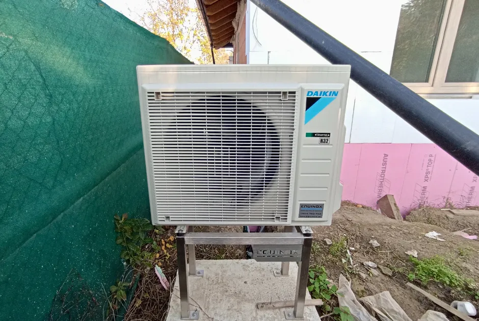 Tepelné čerpadlo vzduch voda Daikin Altherma 3 6kW s chladením rod. dom Trnovec nad Váhom