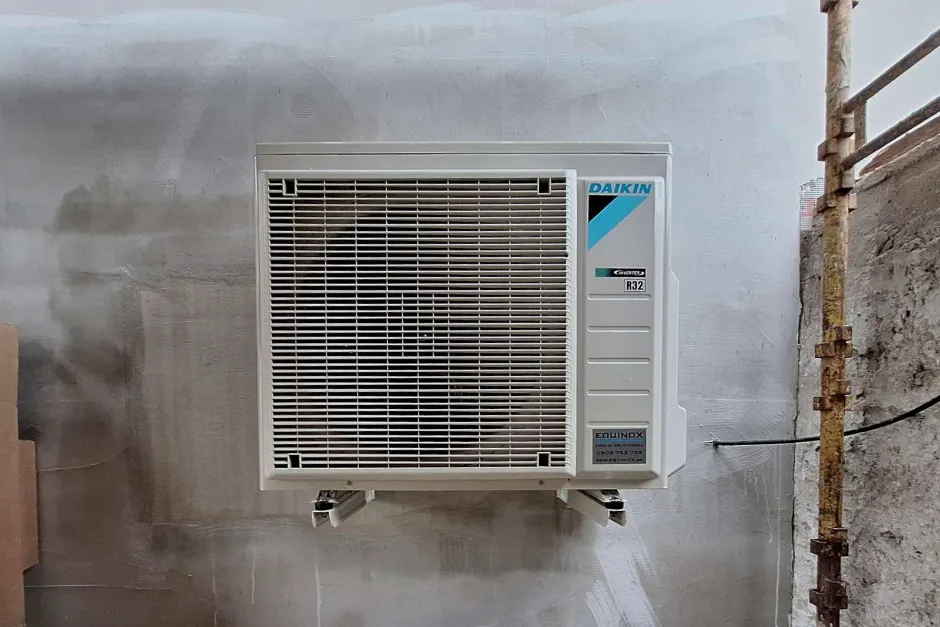 Tepelné čerpadlo vzduch voda Daikin Altherma 3 6kW s chladením rod. dom Vojka nad Dunajom