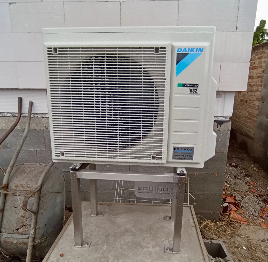 Tepelné čerpadlo vzduch voda Daikin Altherma 3 6kW s chladením rod. dom Zelenec pri Trnave