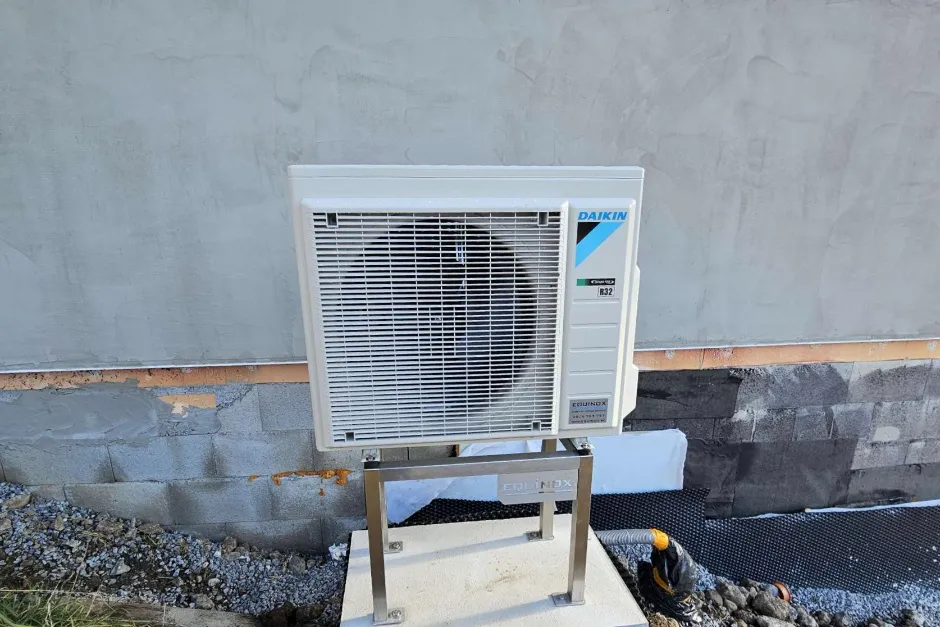Tepelné čerpadlo vzduch voda Daikin Altherma 3 6kW s chladením rod. dom Železná Breznica
