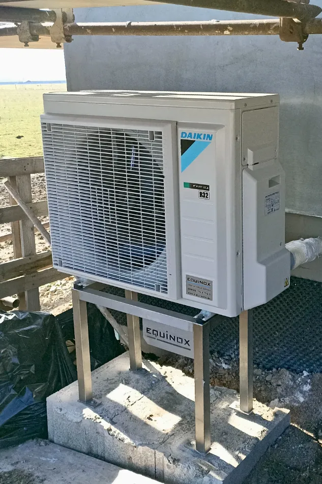 Tepelné čerpadlo vzduch voda Daikin Altherma 3 6kW s chladením rodinný dom Badín