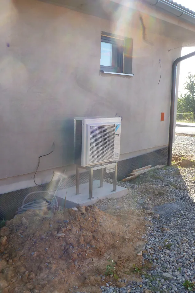 Tepelné čerpadlo vzduch voda Daikin Altherma 3 6kW s chladením rodinný dom Badín