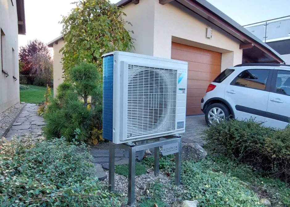 Tepelné čerpadlo vzduch voda Daikin Altherma 3 6kW s chladením rodinný dom Banská Bystrica